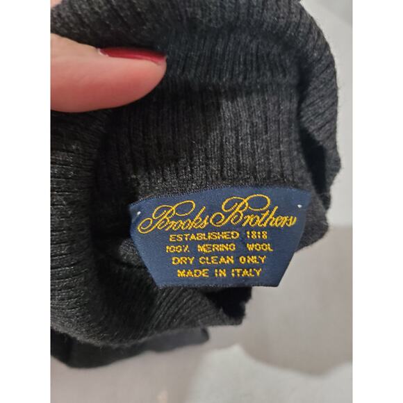 Brooks Brothers Black Turtleneck Sweater - Picture 6 of 8
